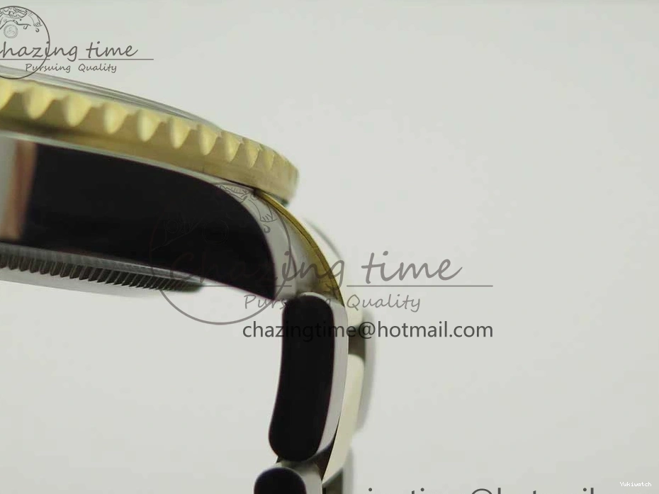 Edition GMT-Master II (Correct 1:1 Best 904L Hand Noob A3187 116713 Stack) LN YG Wrapped Steel Black Ceramic Thick 0209